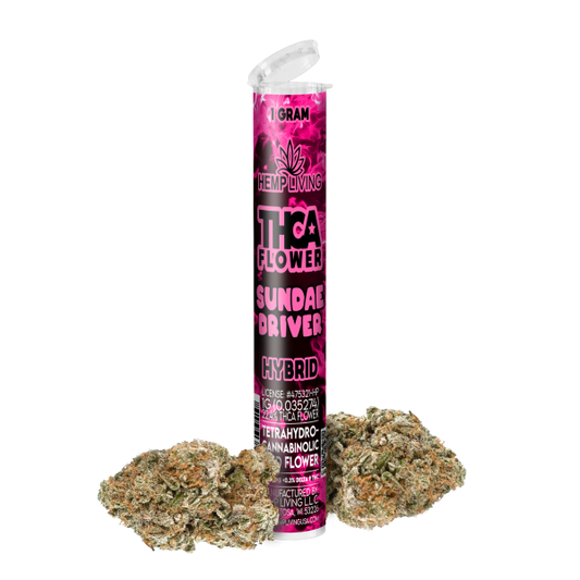 Hemp Living – THCA Flower 1g Pre-roll – Sundae Driver