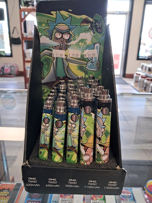 Crazy Rick variable voltage batteries