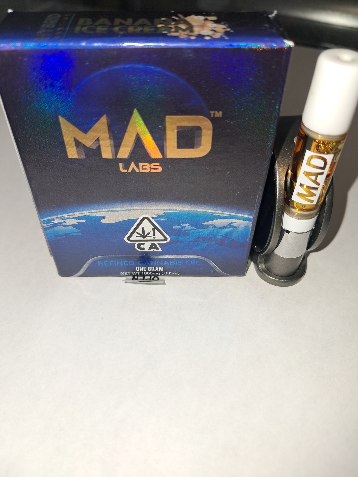 Muha Meds Banana Ice Cream - 1 Gram Cart