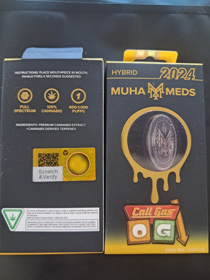 Muha Meds - 2 Gram Disposable