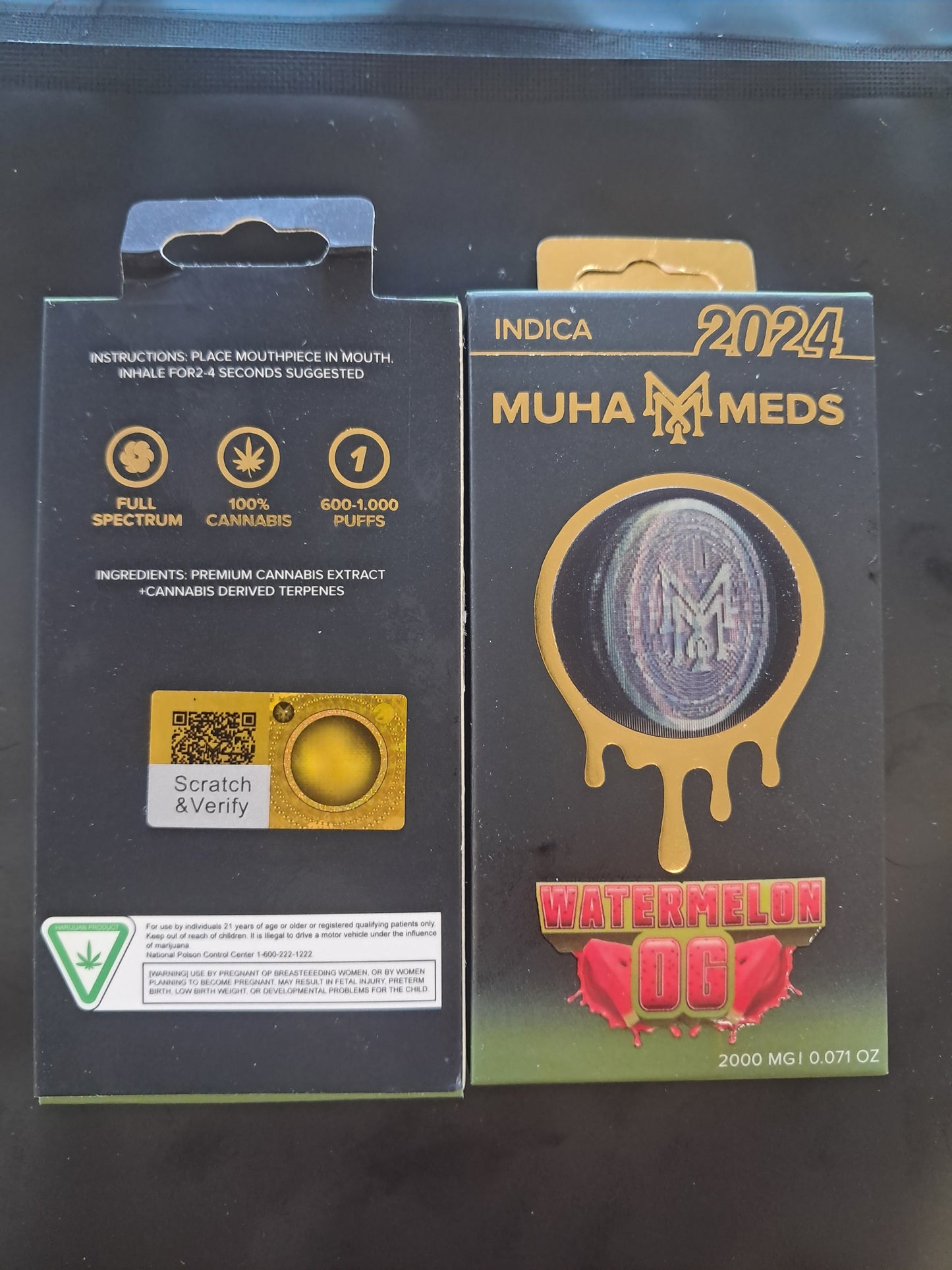 Muha Meds - 2 Gram Disposable