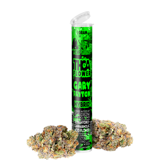 Hemp Living – THCA Flower 1g Pre-roll – Gary Payton