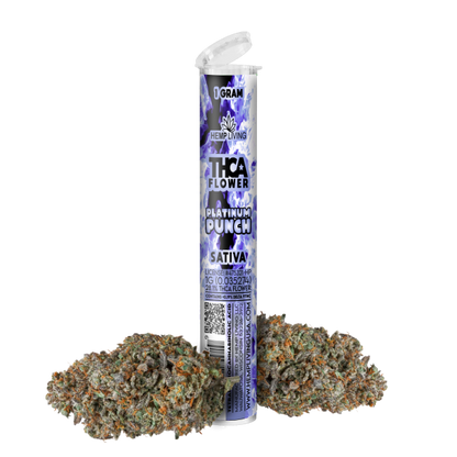 Hemp Living – THCA Flower 1g Pre-roll – Platinum Punch