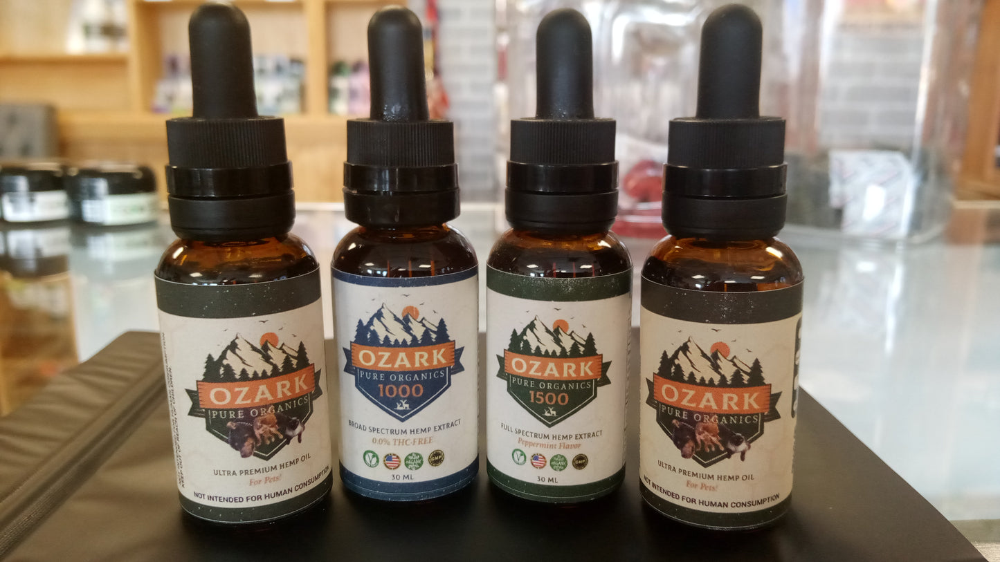 Ozark Naturals CBD Tincutres